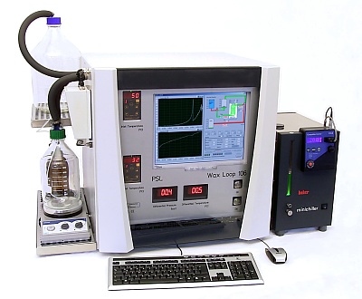 Laboratory plant Wax Loop with cryostat